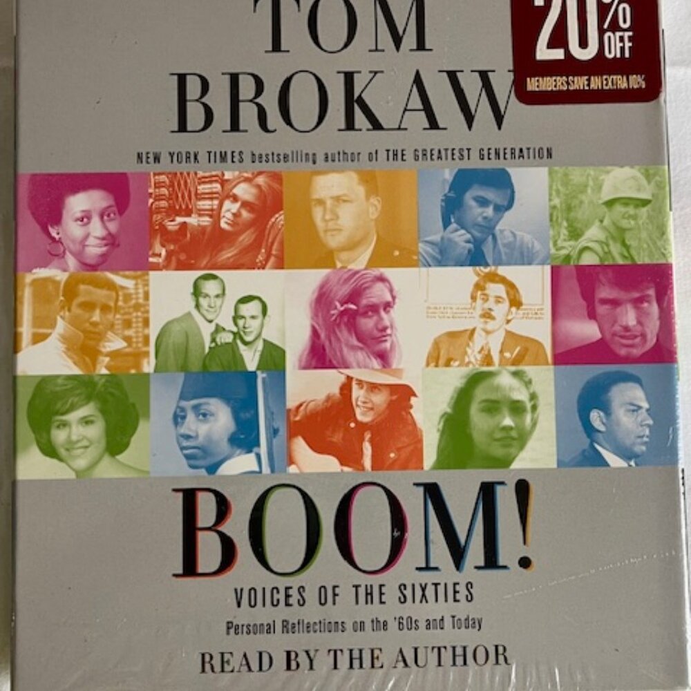 Voices of the Sixties by Tom Brokaw - 5 CD, 6 hours of music - New / Unopened